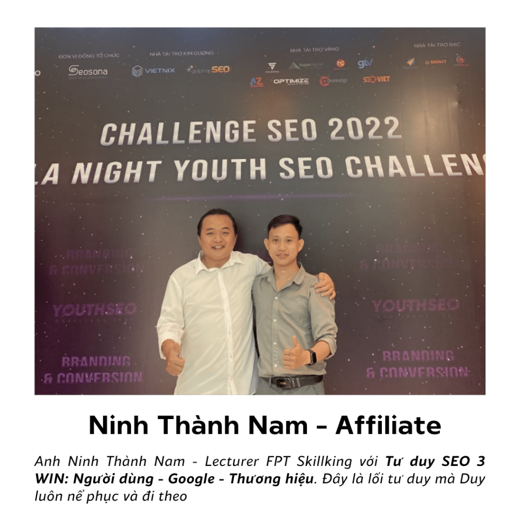 Trần Tiến Duy - Ninh Thành Nam- Seo challenge 2022