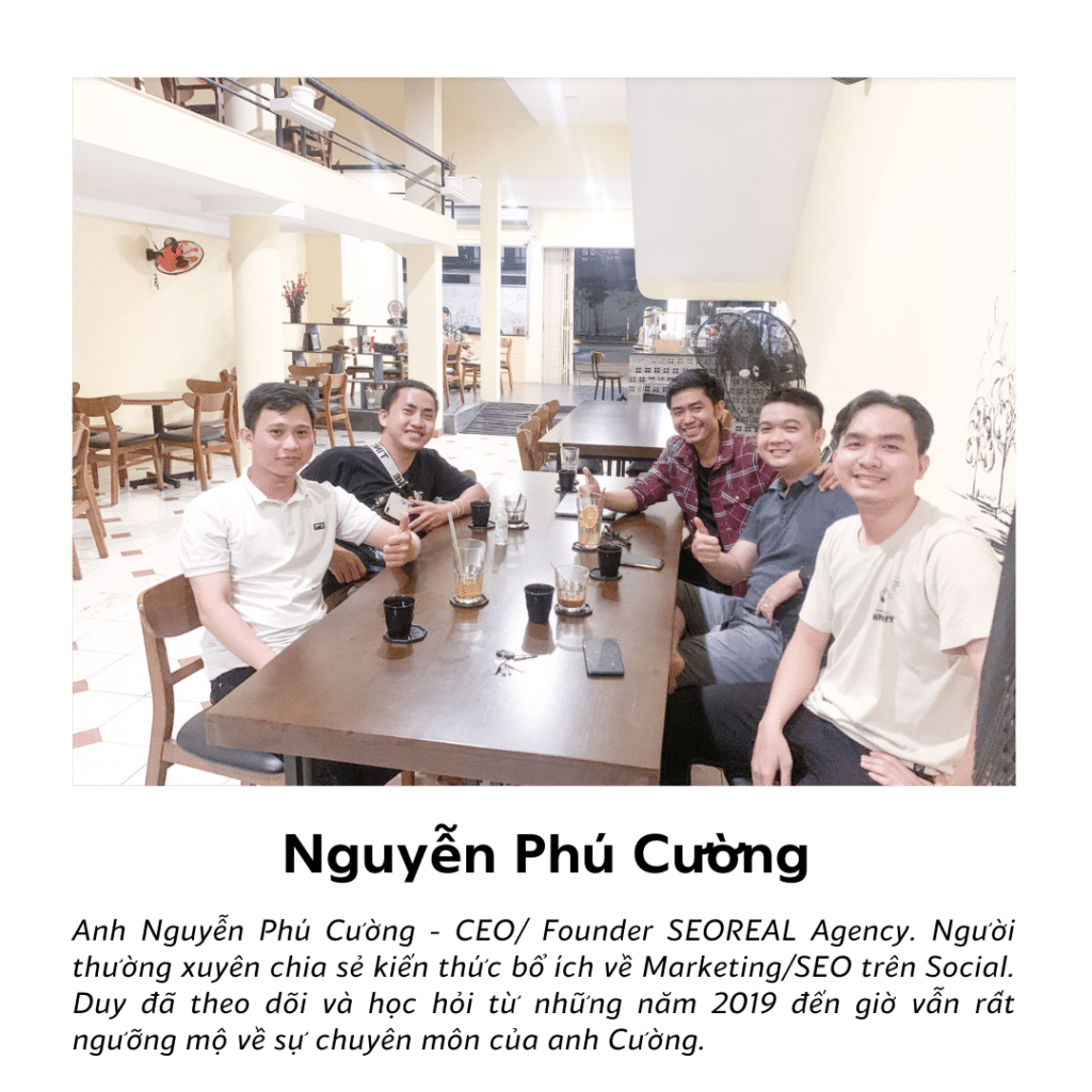 Trần Tiến Duy - Nguyễn Phú Cường - SEO Real