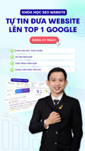 Khóa Học SEO Website - GV Trần Tiến Duy