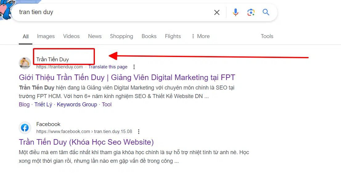 Cách chèn tên Thương hiệu trên Tiêu đề Website hiển thị trên Google 1 cách chèn tên thương hiệu website hiển thị với google
