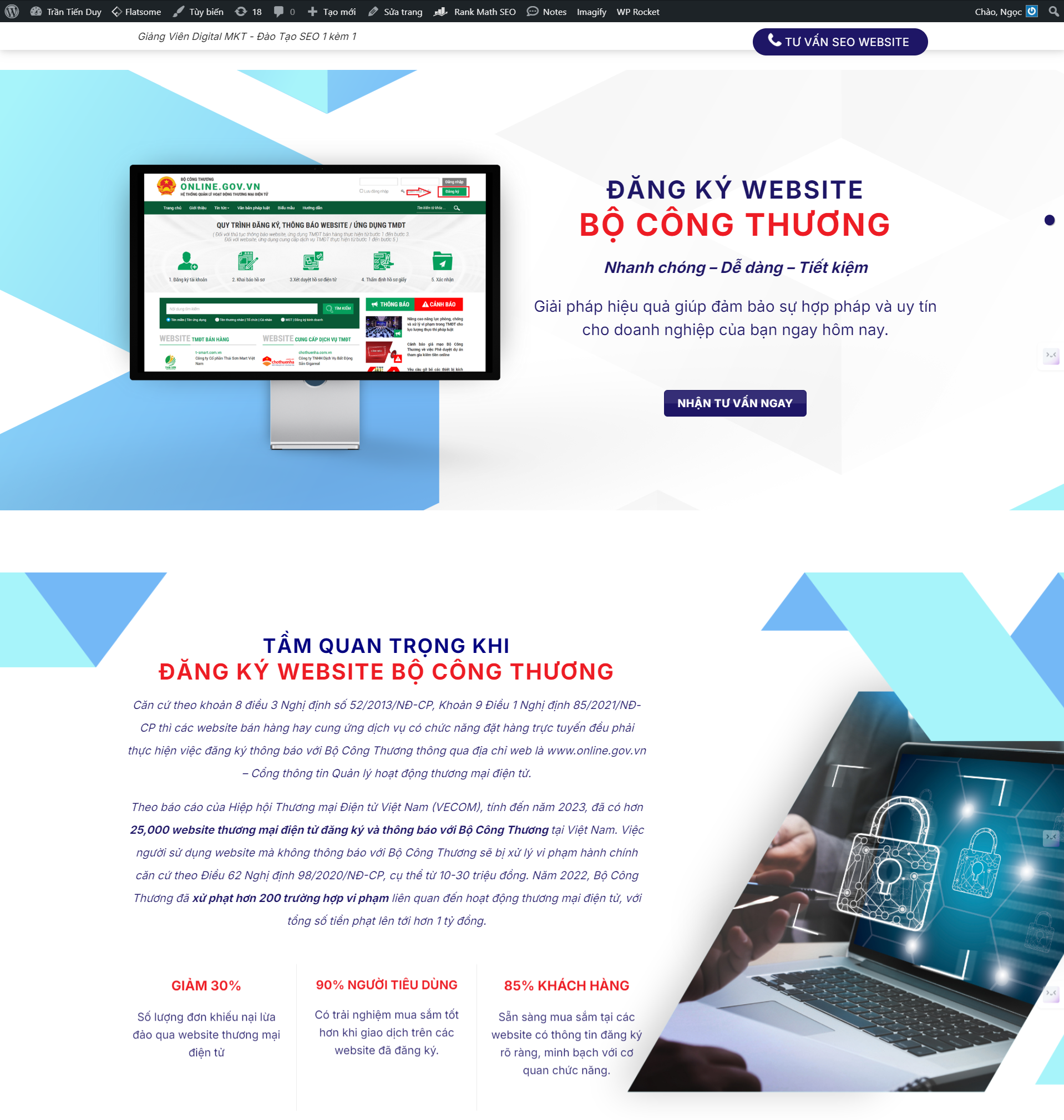 Thiết kế website chuẩn SEO