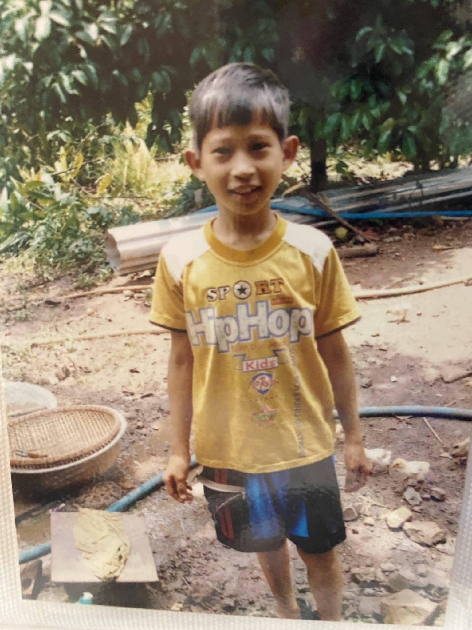 Ảnh Trần Tiến Duy lúc nhỏ