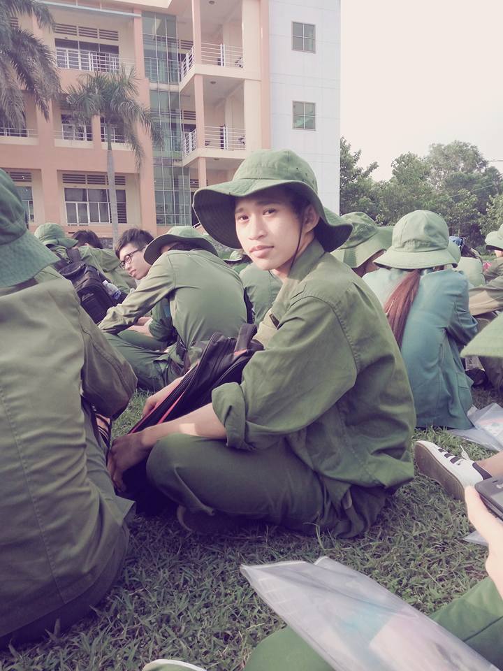 Trần Tiến Duy đi học quân sự