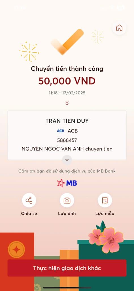 Thanh toán mua Canva Pro