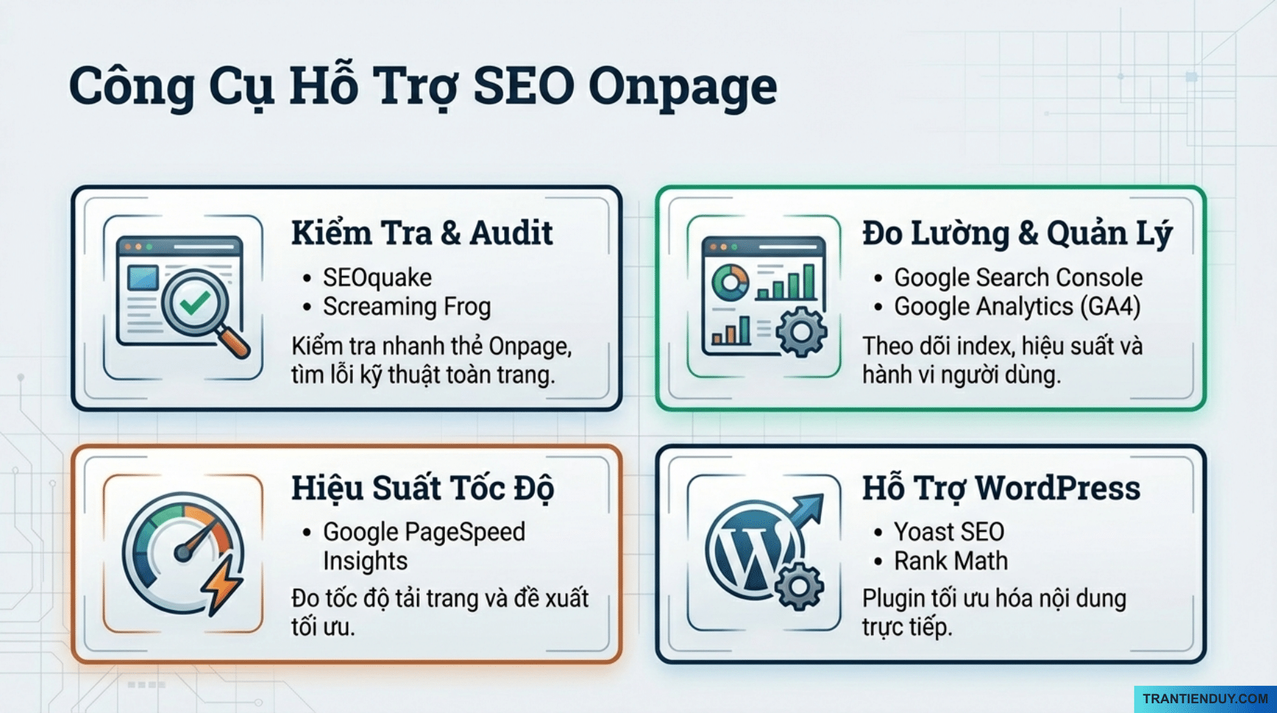 Seo Onpage - Công cụ seo