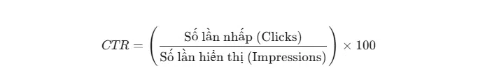 CTR là gì? Tăng CTR trong Marketing, FB, SEO, ADS Từ A-Z 2 công thức tính CTR