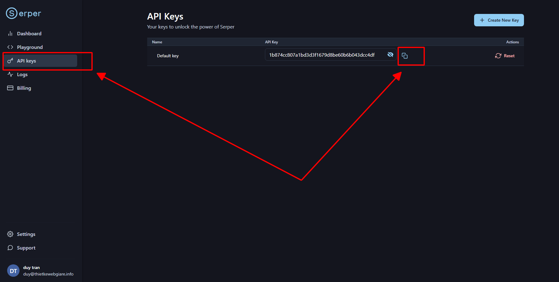 Check Thứ Hạng Từ Khóa Google 1 lấy key API check từ khóa