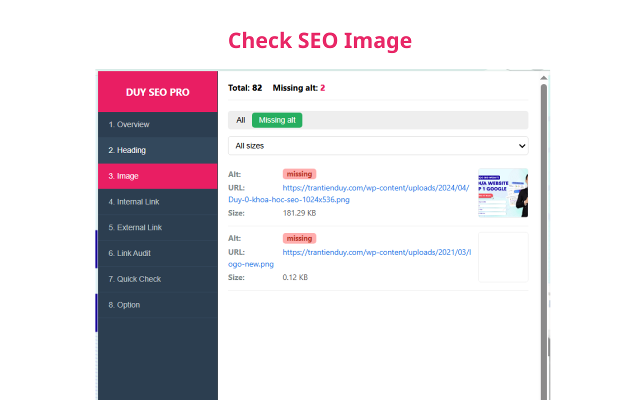 Chrome Extension - Add on DUY SEO PRO 4 Tab Image