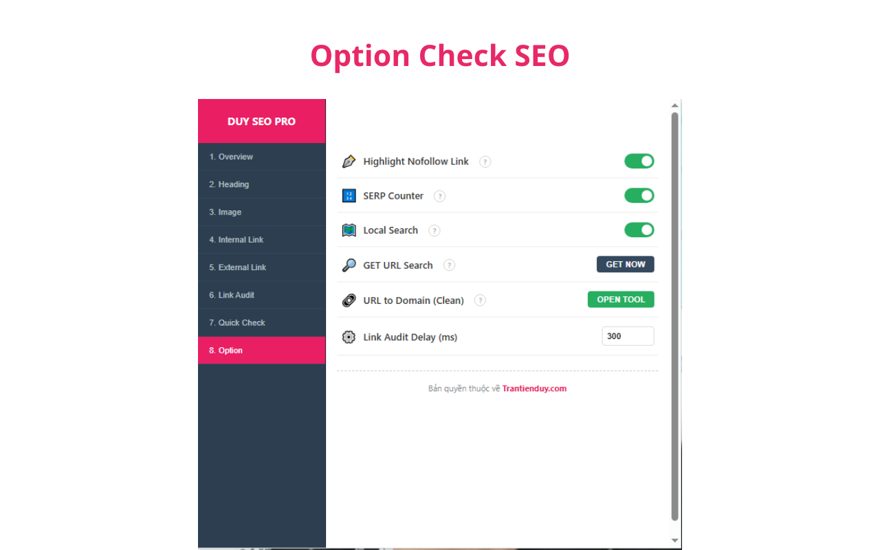 Extension DUY SEO PRO 9