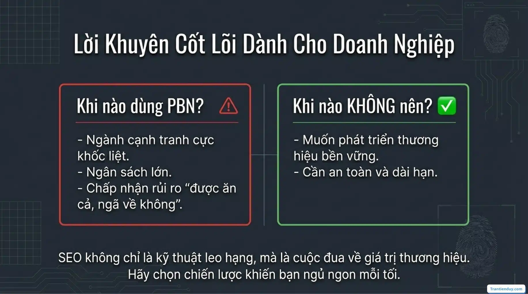 PBN là gì? Cách xây dựng Private Blog Networds tốt 2026 15 Lời khuyên dùng PBN