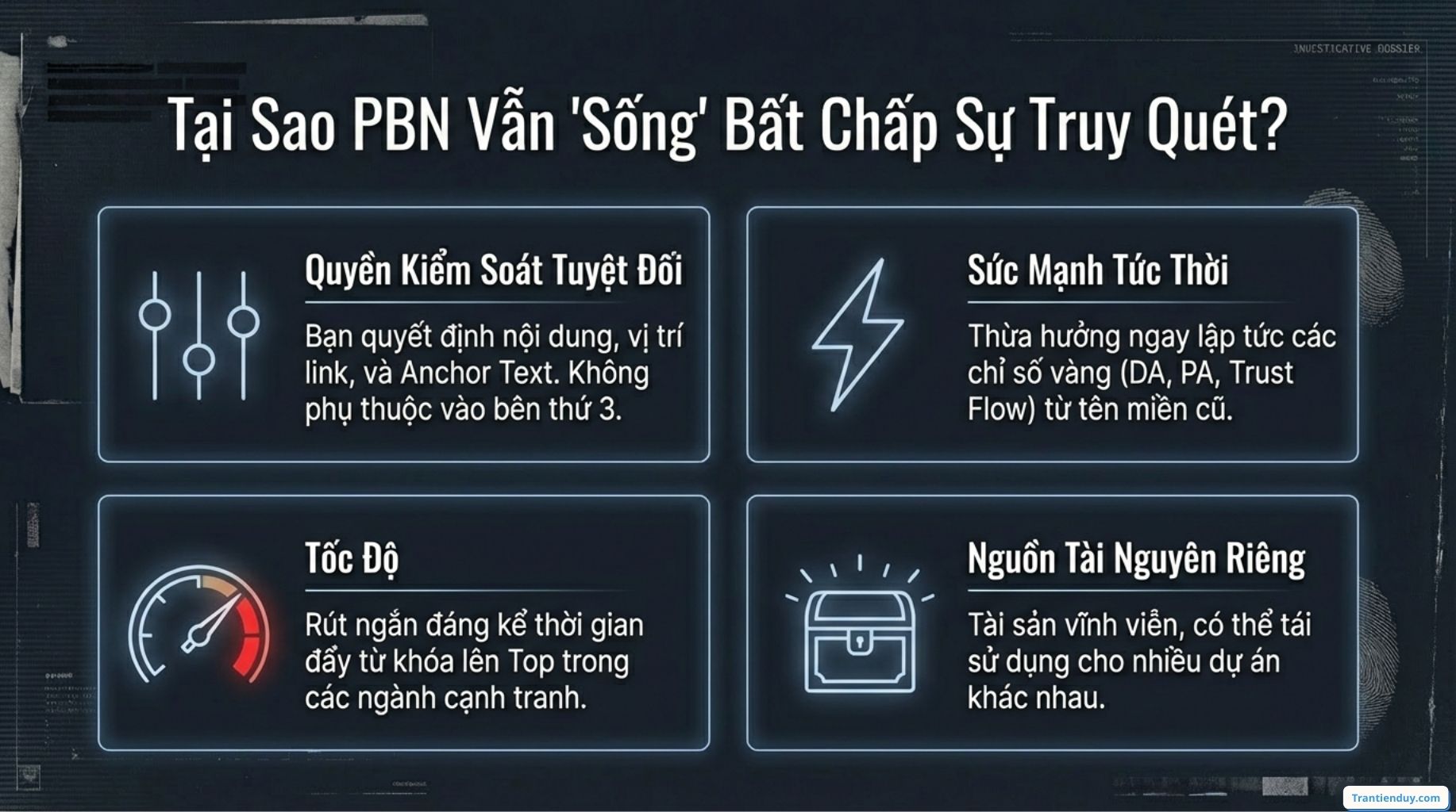 Tại sao PBN quan trọng