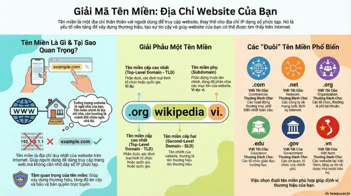 Tên miền - domain là gì