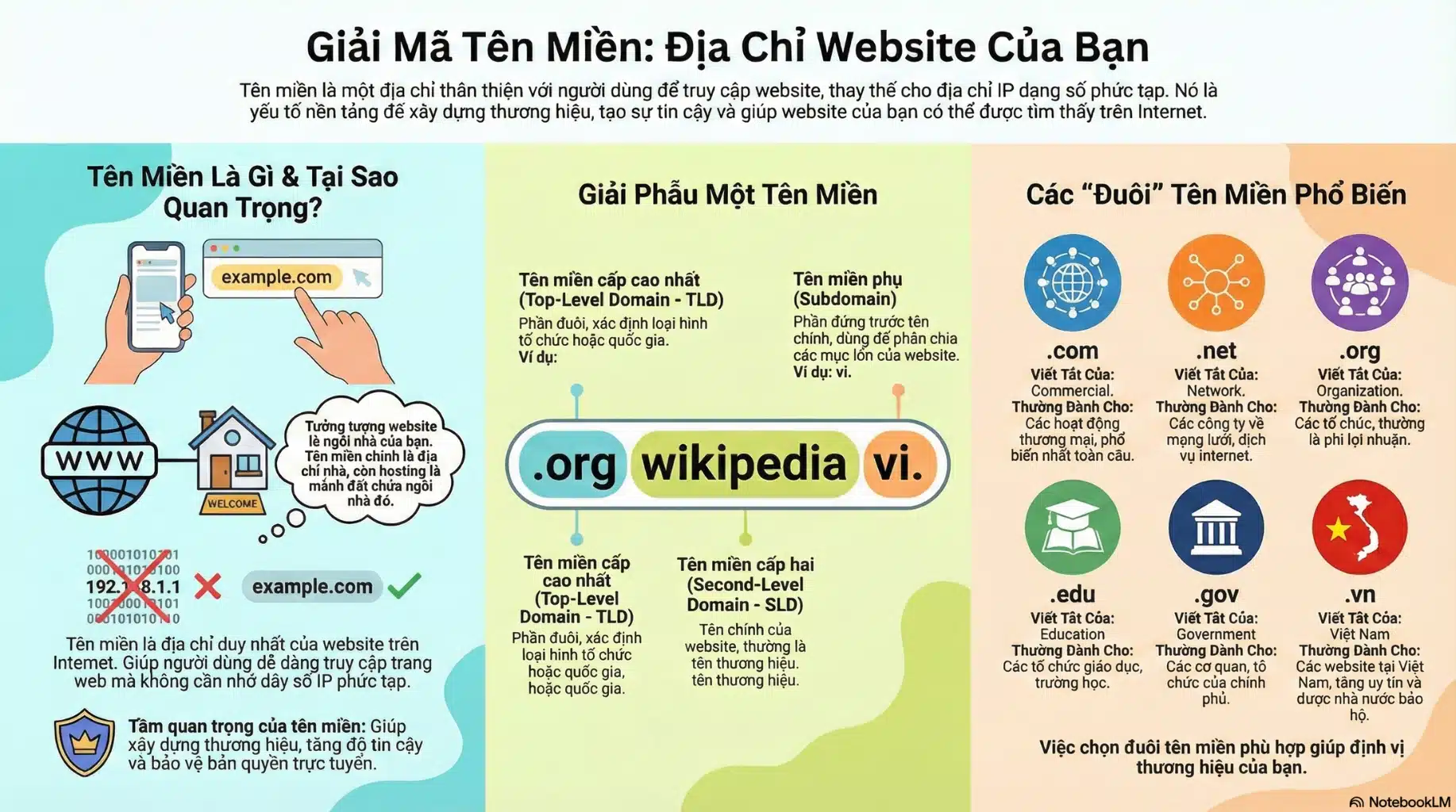 Tên miền là gì? Cẩm nang Domain từ A đến Z cho người làm Website và SEO 9 Tên miền - domain là gì