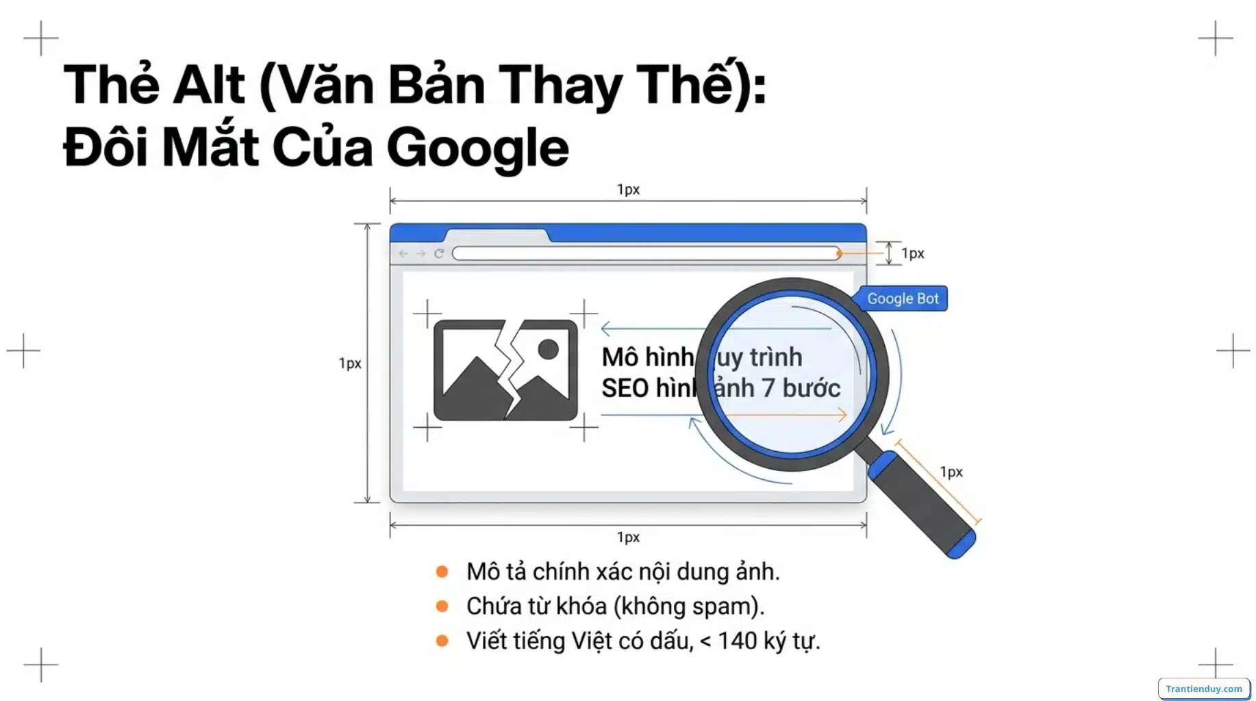 SEO hình ảnh là gì? 7+ Cách Tối Ưu Hình Ảnh Chuẩn SEO 2026 9 Thẻ ALT văn bản