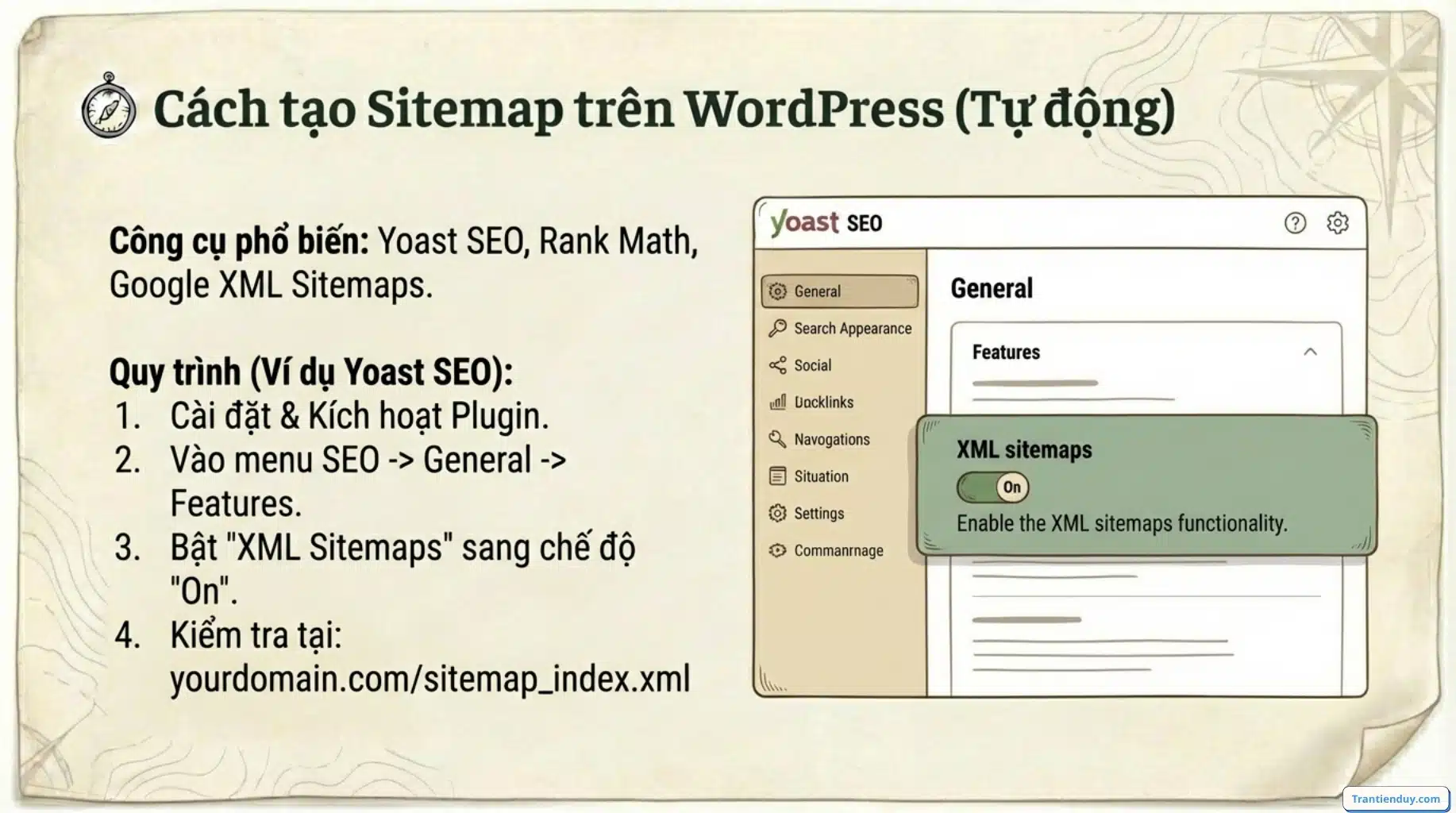 Sitemap là gì? Cách Xem Sitemap Website & Tạo & Khai Báo Google 8 Cách tạo sitemap trên WordPress