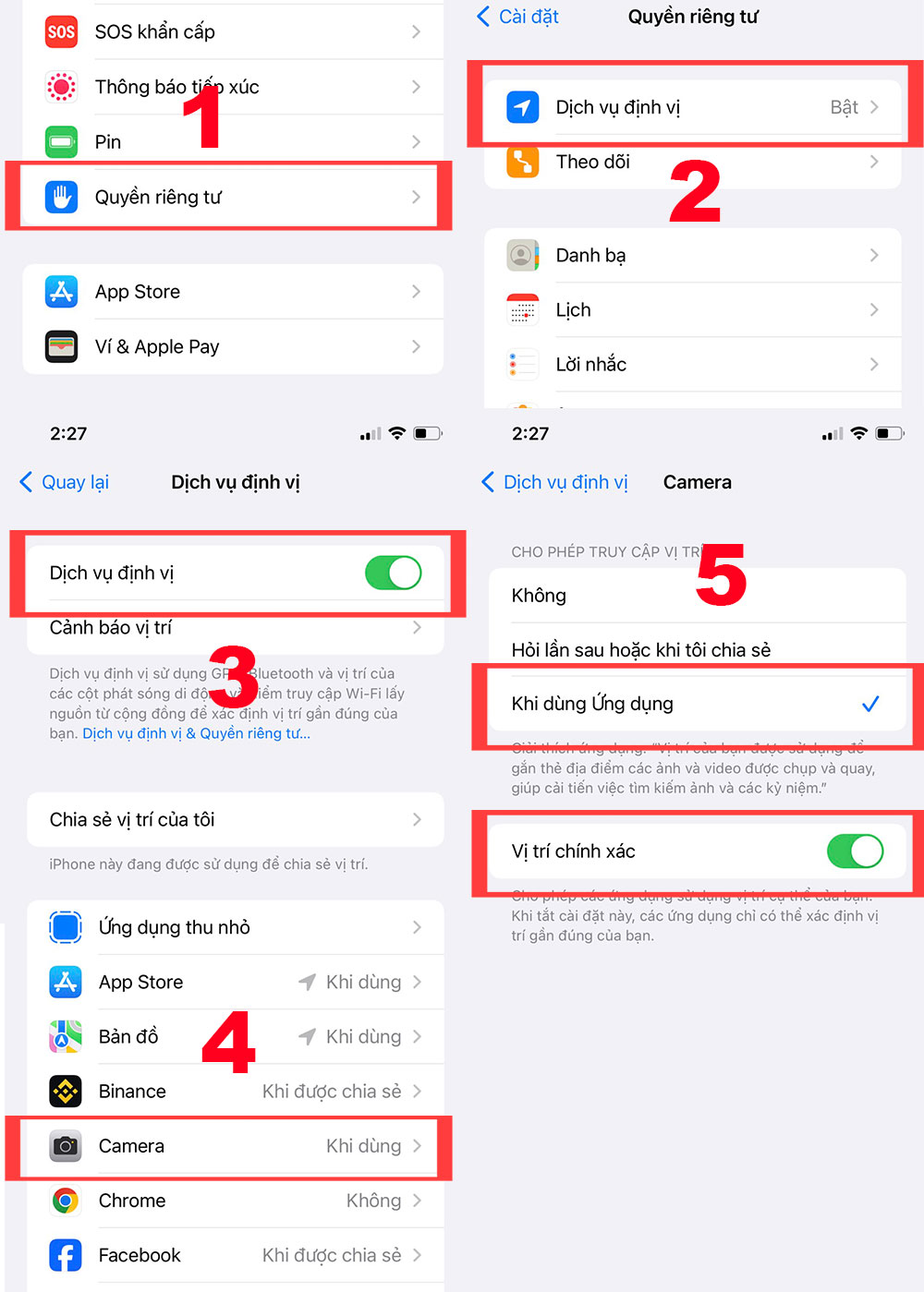 GEOTAG ảnh trên điện thoại