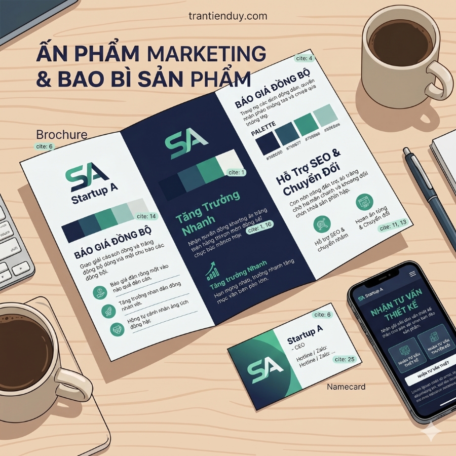 Ấn phẩm marketing bao bì