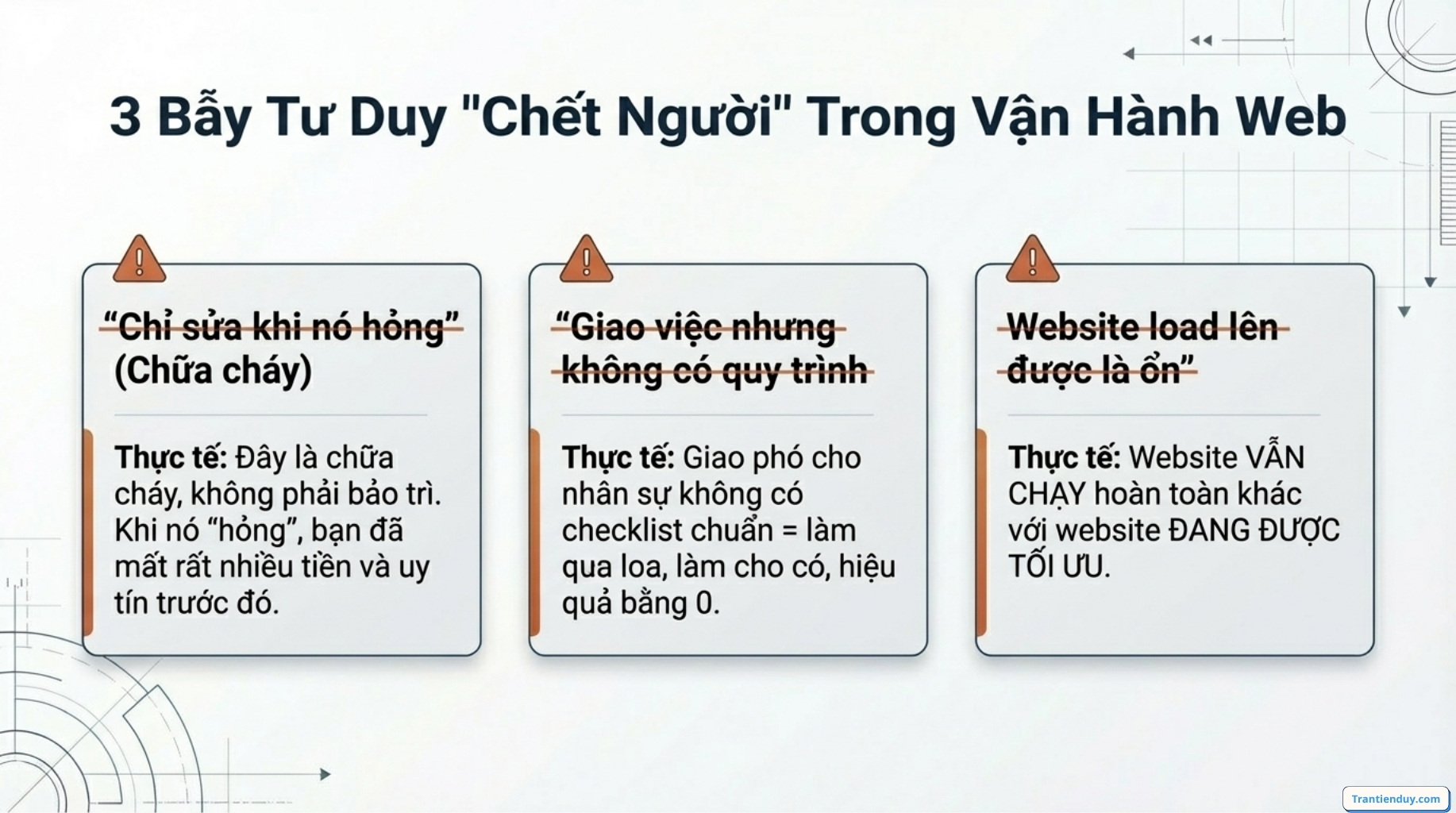 Bảo trì website là gì? Hướng dẫn cách bảo trì web dễ dàng nhất 2026 14 Cách vận hành website