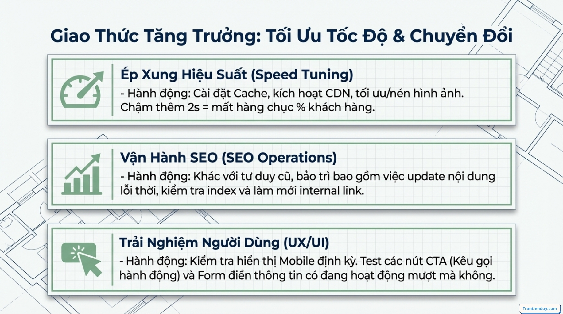 Bảo trì website là gì? Hướng dẫn cách bảo trì web dễ dàng nhất 2026 9 Tối ưu tốc độ website
