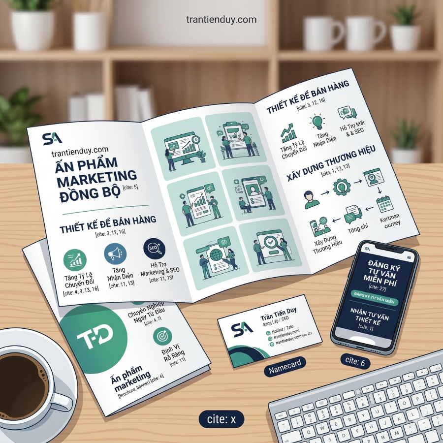 ấn phẩm marketing