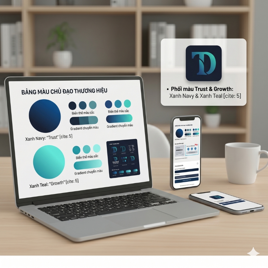 bảng màu chủ đạo