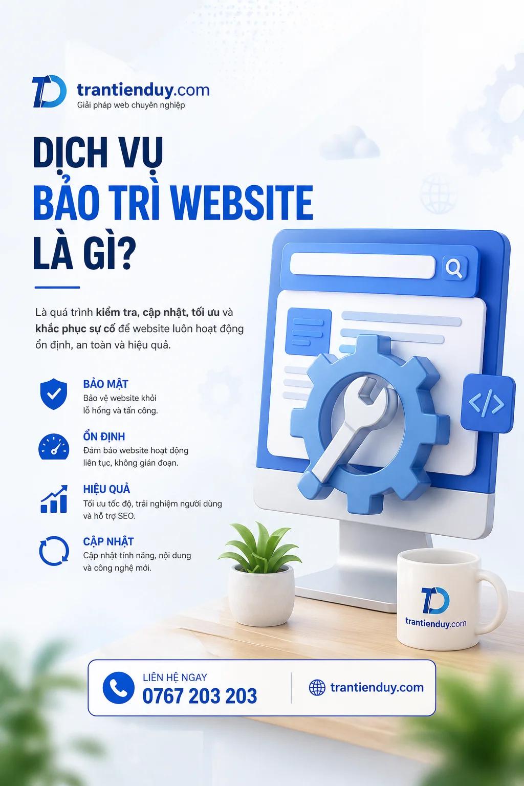 bảo trì website là gì