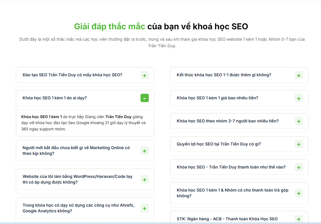code dấu cộng faq