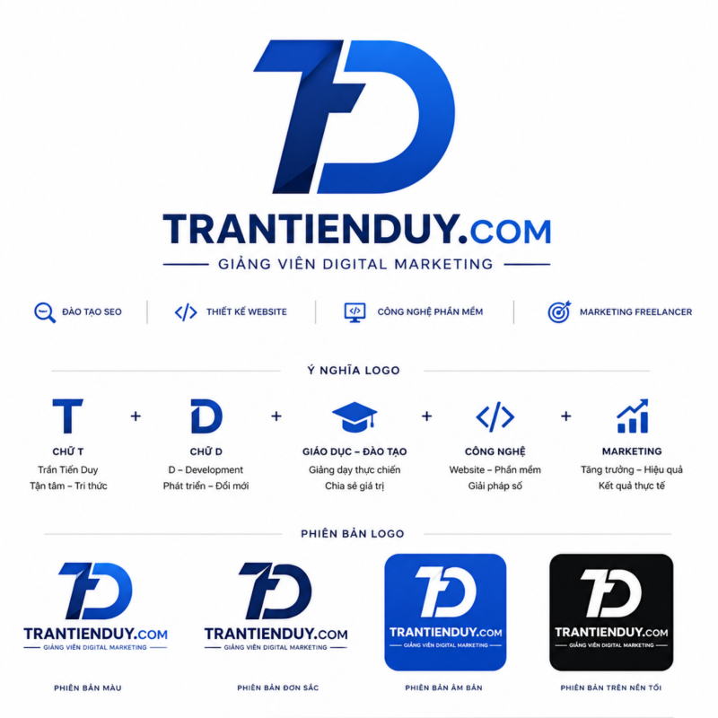 logo Trần Tiến Duy