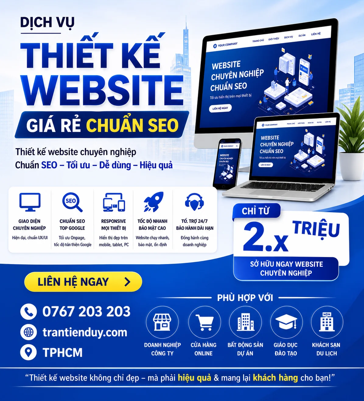 dich vu thiet ke web duyseo