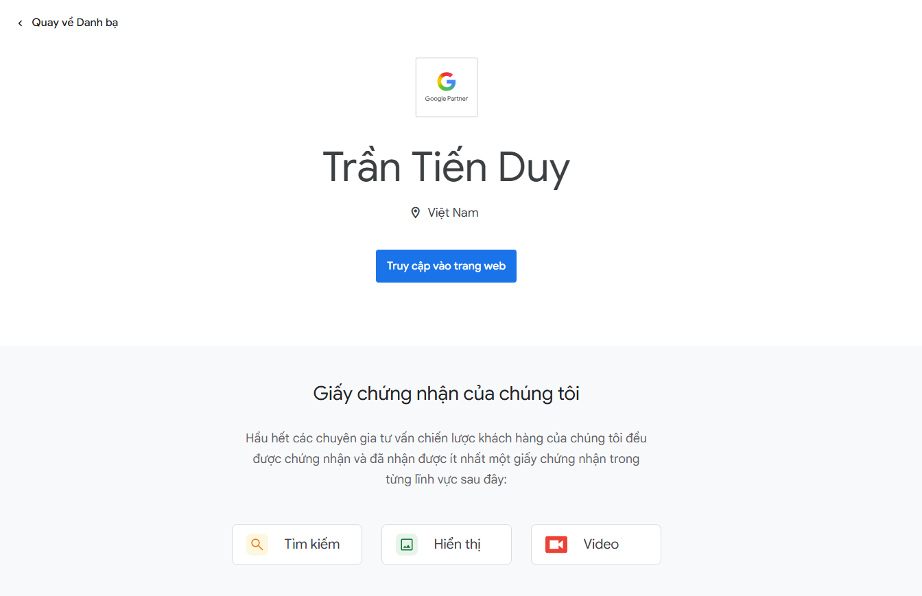 Lộ Trình Học SEO Website Từ Cơ Bản Đến Nâng Cao Cho Người Mới Bắt Đầu 14 Xây dựng thực thể thương hiệu Entity và chứng thực Google Partner