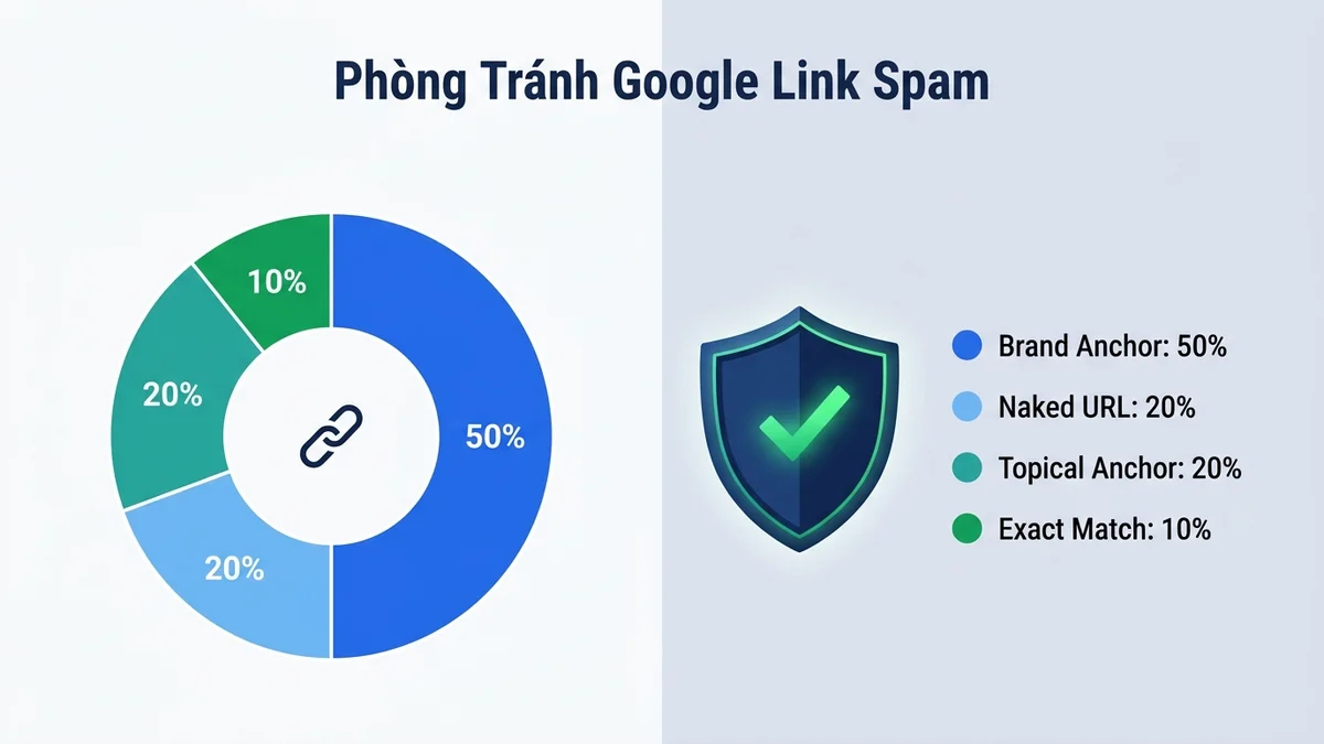 Phòng Tránh Google Link Spam Update Và Tỷ Lệ Anchor Text An Toàn - Trần Tiến Duy Chiến lược phân bổ tỷ lệ Anchor text tự nhiên phòng tránh án phạt Google Link Spam Update